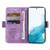 Samsung Galaxy A54 5G BETOPNICE Dual-side Buckle Leather Phone Case - Purple