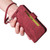 Samsung Galaxy A54 5G BETOPNICE Dual-side Buckle Leather Phone Case - Red