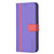 Samsung Galaxy A54 5G BF13 Color Matching Cross Texture Leather Phone Case - Purple Samsung Galaxy A54 5G BF13 Color Matching Cross Texture Leather Phone Case - Purple