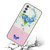 Samsung Galaxy A54 5G Bronzing Butterfly Flower TPU Phone Case - Hydrangea
