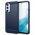 Samsung Galaxy A54 5G Brushed Texture Carbon Fiber TPU Phone Case - Blue