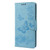 Samsung Galaxy A54 5G Butterfly Embossed Horizontal Flip Leather Phone Case - Blue