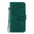 Samsung Galaxy A54 5G Butterfly Rose Embossed Leather Phone Case - Green