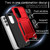 Samsung Galaxy A54 5G Camshield Robot TPU Hybrid PC Phone Case - Red Samsung Galaxy A54 5G Camshield Robot TPU Hybrid PC Phone Case - Red