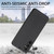 Samsung Galaxy A54 5G Carbon Fiber Texture Leather Back Cover Phone Case - Brown