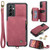 Samsung Galaxy A54 5G CaseMe C20 Multifunctional RFID Leather Phone Case - Red