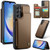 Samsung Galaxy A54 5G CaseMe C22 Card Slots Holder RFID Anti-theft Phone Case - Brown