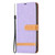 Samsung Galaxy A54 5G Color Block Denim Texture Leather Phone Case - Purple