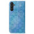 Samsung Galaxy A54 5G Colorful Magnetic Buckle Leather Phone Case - Blue