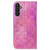 Samsung Galaxy A54 5G Colorful Magnetic Buckle Leather Phone Case - Pink