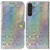 Samsung Galaxy A54 5G Colorful Magnetic Buckle Leather Phone Case - Silver