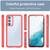 Samsung Galaxy A54 5G Colorful Series Acrylic + TPU Phone Case - Red