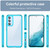 Samsung Galaxy A54 5G Colorful Series Acrylic + TPU Phone Case - Transparent Blue