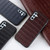 Samsung Galaxy A54 5G Crocodile Texture Genuine Leather Phone Case - Black
