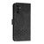Samsung Galaxy A54 5G Cubic Skin Feel Flip Leather Phone Case - Black