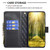 Samsung Galaxy A54 5G Diamond Lattice Zipper Wallet Leather Flip Phone Case - Black