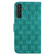 Samsung Galaxy A54 5G Double 8-shaped Embossed Leather Phone Case - Green