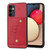 Samsung Galaxy A54 5G Double Buckle Magnetic Phone Case - Red