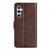 Samsung Galaxy A54 5G Dual-side Magnetic Buckle Horizontal Flip Leather Phone Case - Brown