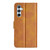 Samsung Galaxy A54 5G Dual-side Magnetic Buckle Horizontal Flip Leather Phone Case - Yellow