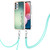 Samsung Galaxy A54 5G Electroplating Dual-side IMD Phone Case with Lanyard - Smile