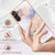 Samsung Galaxy A54 5G Electroplating IMD TPU Phone Case - White Marble