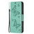 Samsung Galaxy A54 5G Embossing Two Butterflies Pattern Leather Case - Green