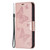 Samsung Galaxy A54 5G Embossing Two Butterflies Pattern Leather Case - Rose Gold