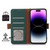 Samsung Galaxy A54 5G Genuine Leather Magnetic RFID Leather Phone Case - Green