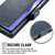 Samsung Galaxy A54 5G GOOSPERY BLUE MOON Crazy Horse Texture Leather Phone Case - Dark Blue