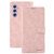 Samsung Galaxy A54 5G GOOSPERY BLUE MOON Crazy Horse Texture Leather Phone Case - Pink