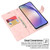 Samsung Galaxy A54 5G GOOSPERY BLUE MOON Crazy Horse Texture Leather Phone Case - Pink