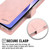 Samsung Galaxy A54 5G GOOSPERY BLUE MOON Crazy Horse Texture Leather Phone Case - Pink