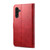 Samsung Galaxy A54 5G GUSSIM Horizontal Flip Leather Phone Case - Red