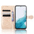 Samsung Galaxy A54 5G Honeycomb Dot Texture Leather Phone Case - Gold