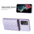 Samsung Galaxy A54 5G Horizontal Wallet Rhombic Leather Phone Case - Purple Samsung Galaxy A54 5G Horizontal Wallet Rhombic Leather Phone Case - Purple