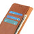 Samsung Galaxy A54 5G KHAZNEH Cowhide Texture Horizontal Flip Leather Phone Case - Brown