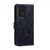 Samsung Galaxy A54 5G Lace Flower Embossing Flip Leather Phone Case - Dark Blue