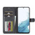 Samsung Galaxy A54 5G LC.IMEEKE Calf Texture Leather Phone Case - Black