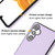 Samsung Galaxy A54 5G Leather Texture Full Coverage Phone Case - Purple