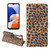 Samsung Galaxy A54 5G Leopard Pattern Flip Leather Phone Case - Yellow