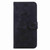 Samsung Galaxy A54 5G Lily Embossed Leather Phone Case - Black