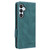 Samsung Galaxy A54 5G Magnetic Clasp Leather Phone Case - Green