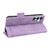 Samsung Galaxy A54 5G Magnetic Clasp Leather Phone Case - Purple