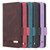 Samsung Galaxy A54 5G Magnetic Clasp Leather Phone Case - Purple