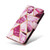 Samsung Galaxy A54 5G Marble Bronzing Stitching Leather Phone Case - Purple