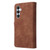Samsung Galaxy A54 5G Multifunctional Multi-Card Wallet Phone Leather Case - Brown
