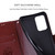 Samsung Galaxy A54 5G Rose Embossed Flip PU Leather Phone Case - Brown