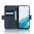 Samsung Galaxy A54 5G Skin Feel Calf Texture Card Slots Leather Phone Case - Blue