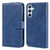 Samsung Galaxy A54 5G Skin Feeling Oil Leather Texture PU + TPU Phone Case - Dark Blue